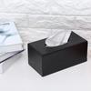 Rectangular Facial Tissue Holder Slide-Out Base Refillable Tissue Box Tissue Box Cover  Bathroom