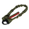 1Pc Outdoor Nylon Mountaineering Safety Rope Life-saving Tactical Quick Release Lanyard Downhill Braided Gear Security Tools