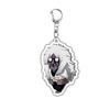 Dan Da Dan Anime Keychain Cute Character Key Ring For Accessories Bag Cartoon Pendant Keyring Fans Friends Gifts