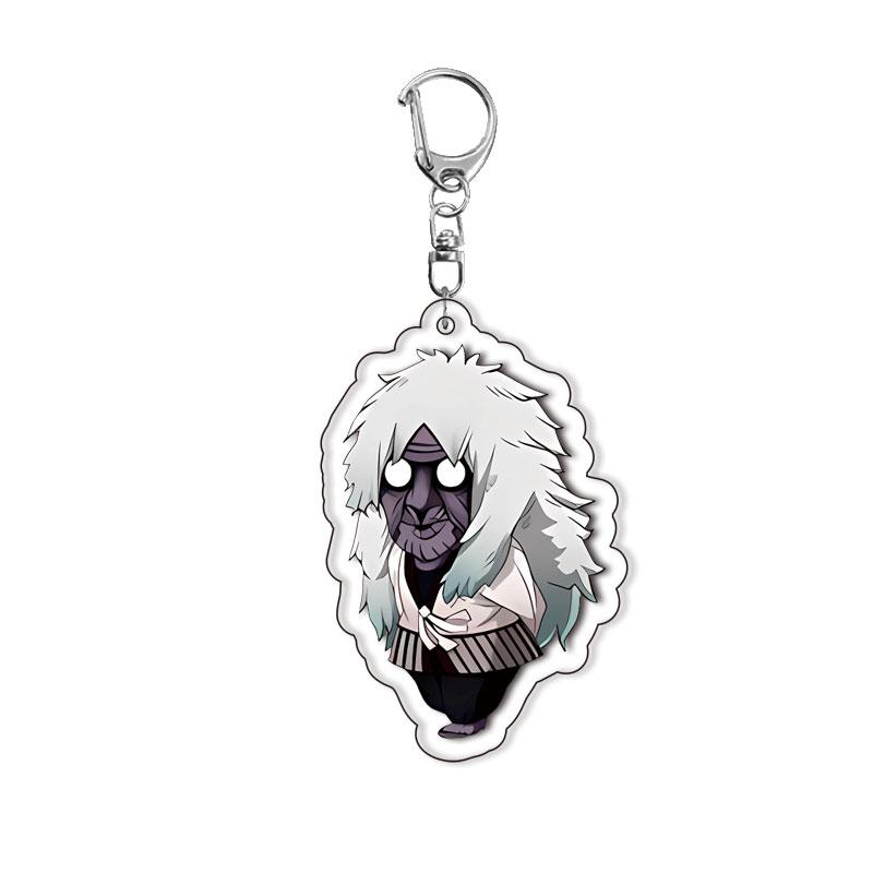 Dan Da Dan Anime Keychain Cute Character Key Ring For Accessories Bag Cartoon Pendant Keyring Fans Friends Gifts