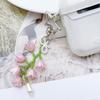 Handmade Beads Keychain Durable Material for Detail Oriented Individuals