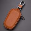 Universal Genuine Leather Car Key Bag for Men & Women—Personalized Remote Cover for Volkswagen, Toyota, Hyundai & Honda
