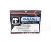 Jackall Soft Lure Peaceton Shad 2.8 Inches Maruhata Delicious Silver (7960)