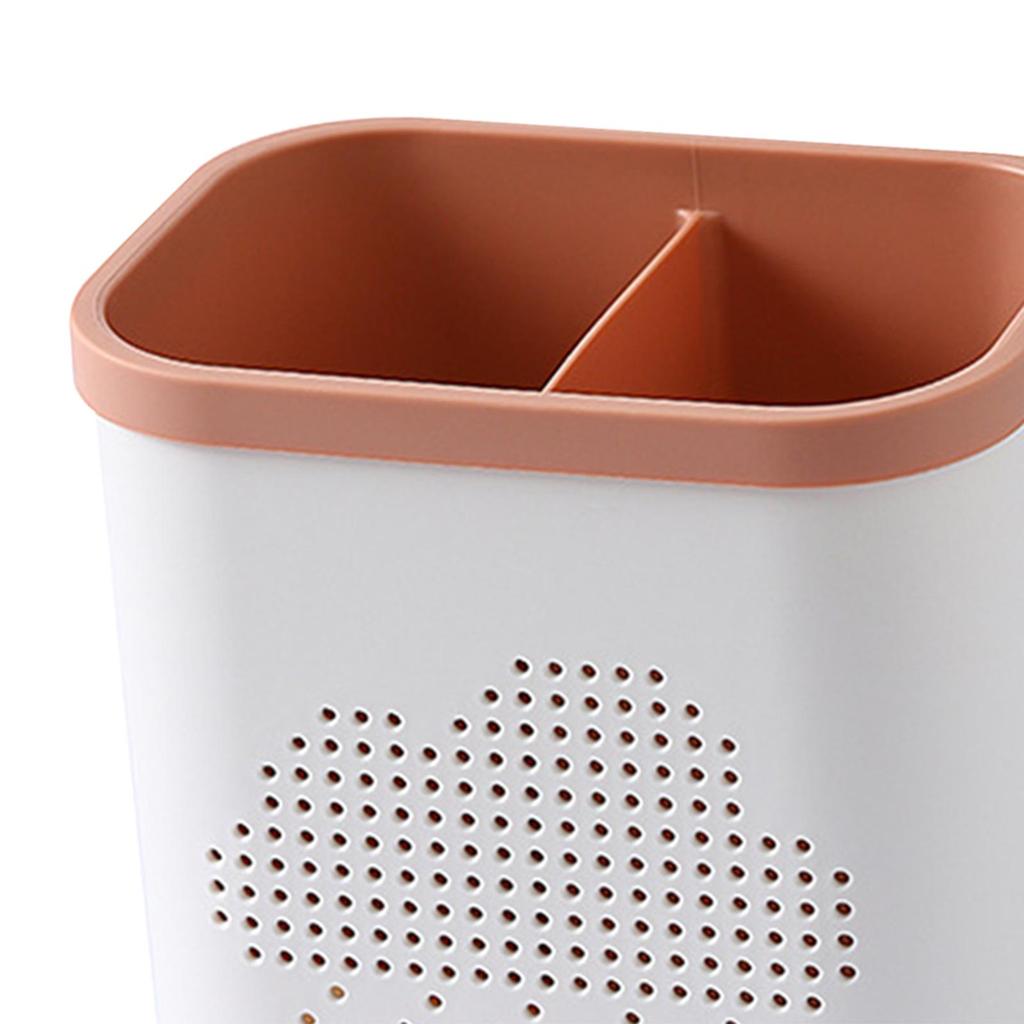 Drain Cage Detachable Tableware Organizer Fork Case for Household Restaurants Pantry