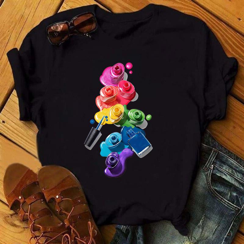 Женские футболки больших размеров — фото 11