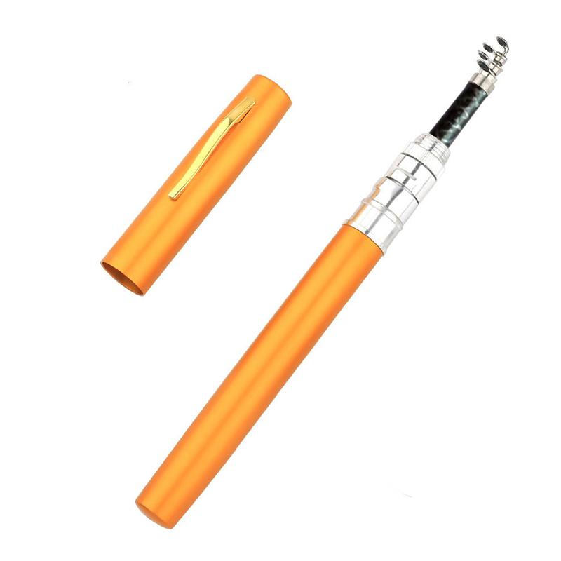Ultra Short Pocket Rods Steelhead Fishing Rods Small Micro Mini Fishing Rods 1M 1.4M 1.6 Drum Reel Ice Fishing