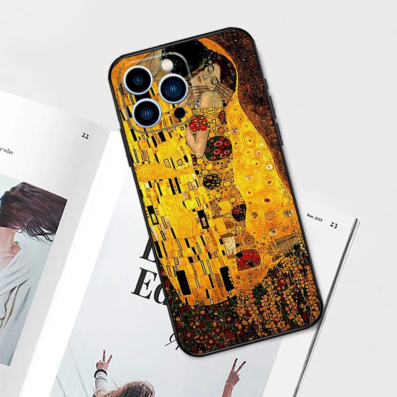 

Gustav Klimt Case For iPhone 17 Pro Max 14 13 12 11 15 16 Pro Max mini 16 Plus 16e 17 Air Phone Cover iPhone 17 Pro