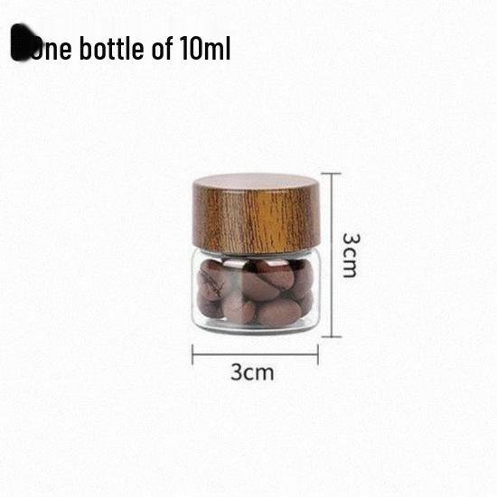 

Portable Glass Mini Jar for Coffee Powder and Tea Storage