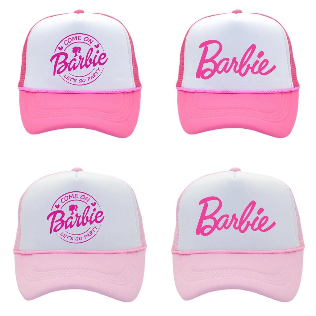 2023 Barbie Pink Parent-child Baseball Cap For Summer Beach Parties Wholesale