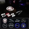 2Pcs Car Door Welcome Light Led HD Projector Lamp Courtesy Lights For Jaguar XJ XK XJL XE XF F-TYPE XFL F-pace Accessories PP21