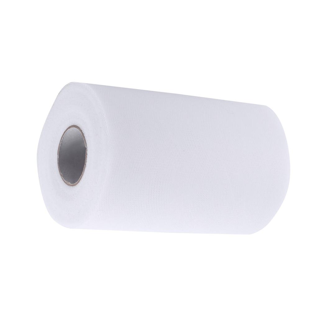 15cm Wide X 100yd Tulle Rolls Spool Soft Craft for Wedding Bridal Festival(White)