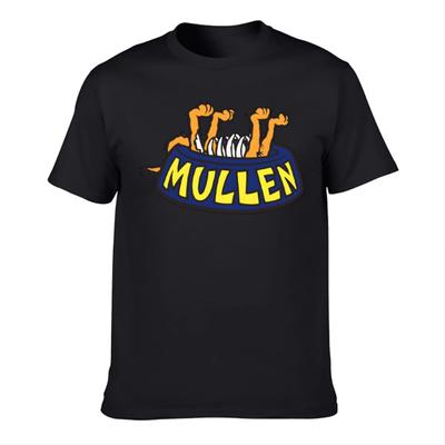 The New MULLEN Printed T-shirt for Summer and Autumn 2025 Is a Loose Casual Short-sleeved Trendy Top for Both Men and Women