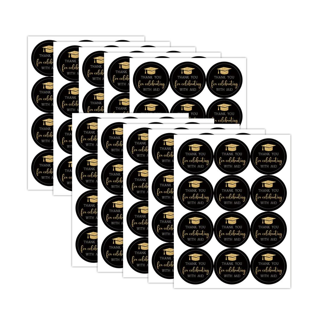 5 Sheets Summer Beach Party Stickers, Creative Chocolate Candy Labels for Decorations & Gifts