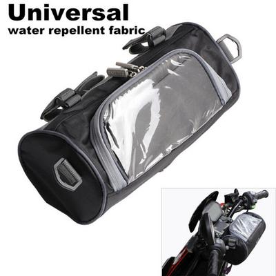 Universal motocicleta pára-brisa saco dianteiro guiador garfo recipiente de armazenamento saco