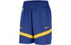 Nike Basketball Shorts Golden State Warriors Men's Dark Blue FB4020-495