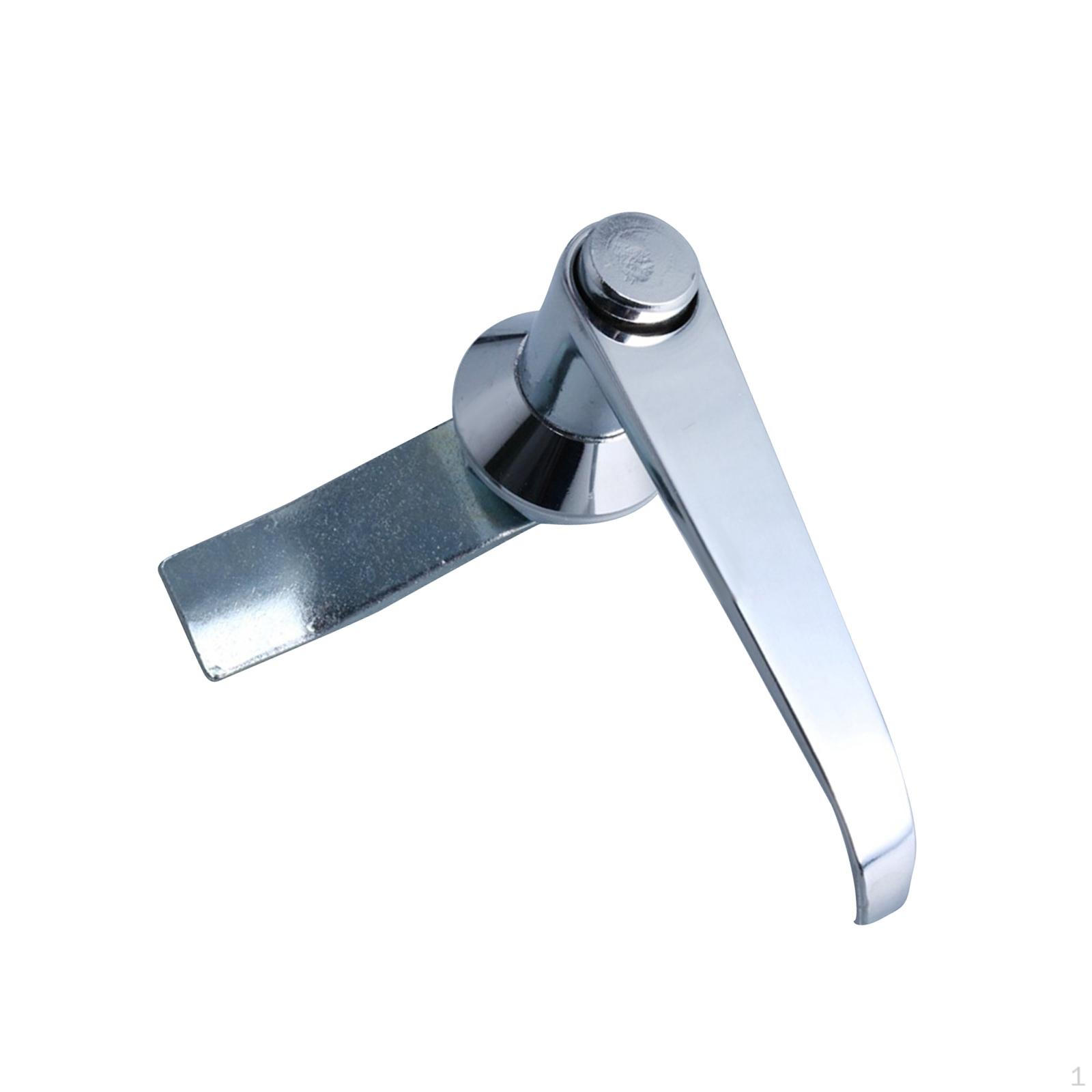 

Cabinet Door Handle Lock Accessories Practical Zinc Alloy Parts cam for Secure Important Button Type