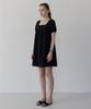 Tuddment Puff Sleeve Mini Dress Black