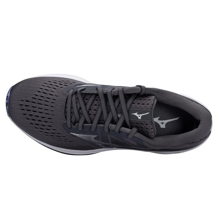 Mizuno Wave Inspire 17 Comfortable Fabric Shock Absorption Durable Breathable Support Low Top Training Running Shoes Men Sneaker Black J1GC214493