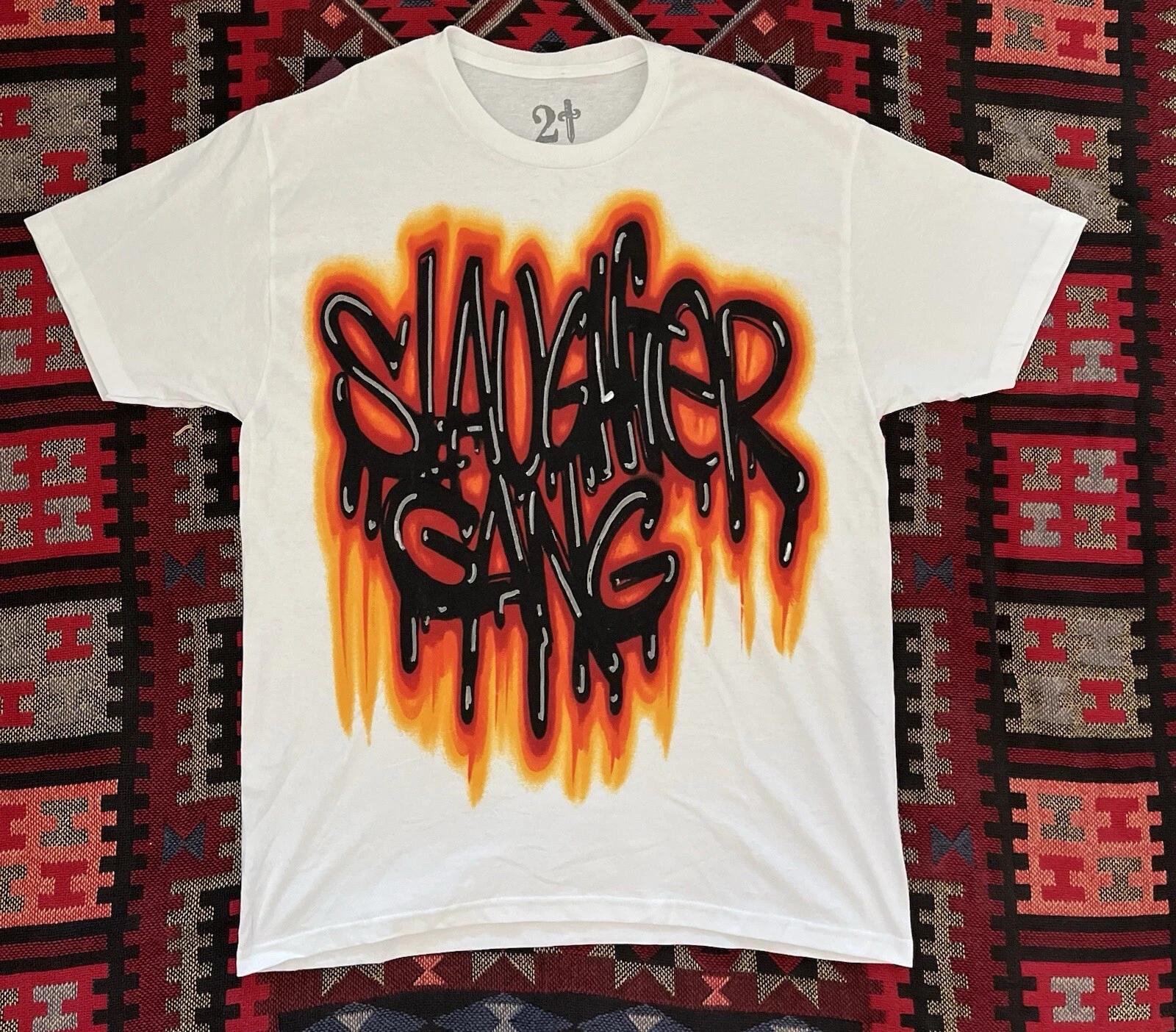 21 Savage Drake Tour Shirt It’s All A Blur Official Drip Slaughter Gang Large 2XL