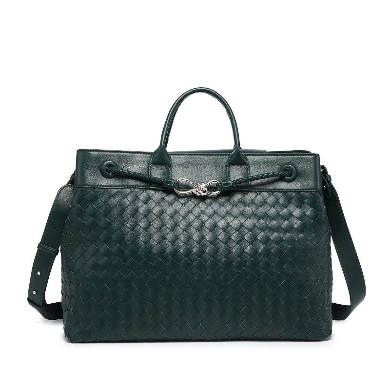 Bolsa de palha tecida à mão, bolsa de mão de alta qualidade e grande capacidade, bolsa mensageiro versátil para ombro, sucesso de exportação