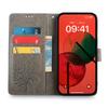 For Samsung Galaxy A25 5G (Global) (161.0 X 76.5 X 8.3mm) Case Imprinted Deer Tree Pattern 3 Card Slots Phone Protector with Hand Strap