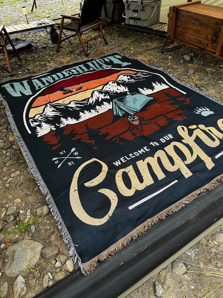 Peel Forest Korean Camping Vybavení pro kempování Rozložení kempu Venkovní interiér Potah na kobereček na postýlku Velký rozměr 160X220cm…