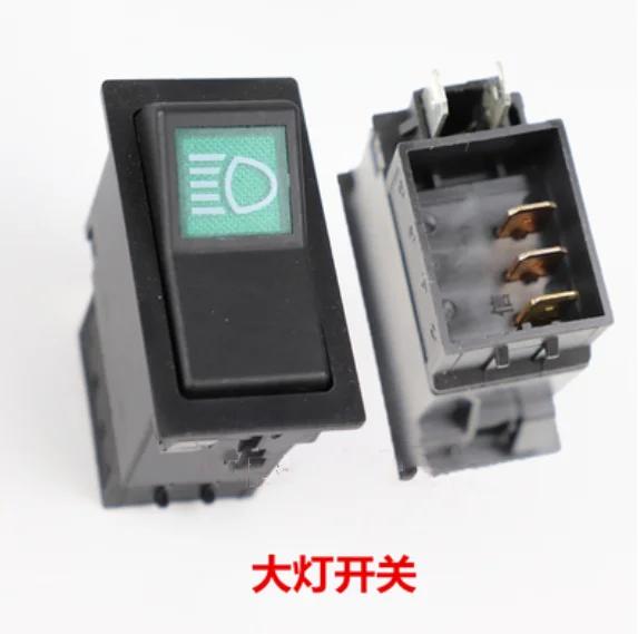Switch Loader Forklift Workbench Switch Headlamp Steering Fan Wiper Rocker 1PC