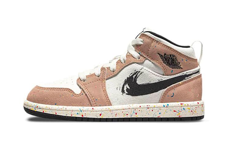 Jordan 1 Mid SE Brushstroke PS DA8007-100 28.5