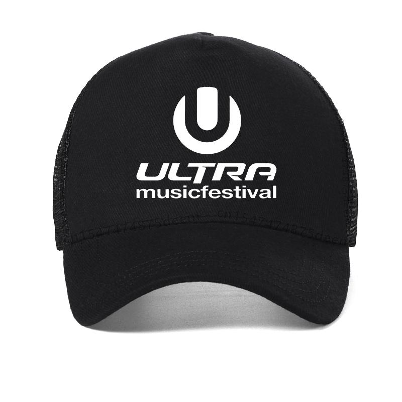 Ultra Music Festival Electronic Music Festival Fan Hat Fashion Men Women UMF Hip Hop Cap Summer Mesh Vent Hat Snapback Garros