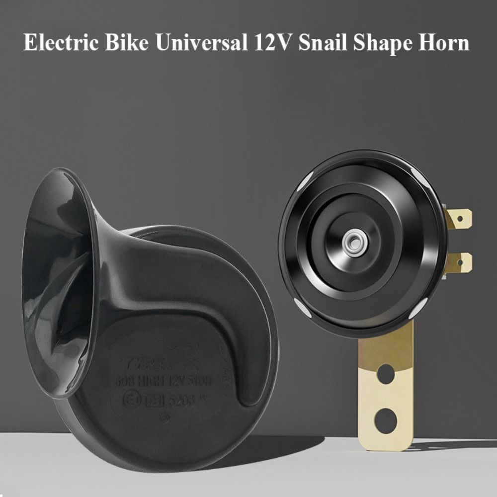Waterproof Snail Shape Horn Universal Single Tone Horn Electric Horn  Electric Bike Parts