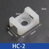Stent Wire Fixing Seat Cable Clamp Cable Tie Bracket Cable Tie Mounts Holder Fixed Buckle Seat
