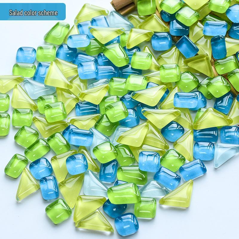 DIY Kreative Mosaik Glasscherben Aufkleber für Handgemachte Dekoration