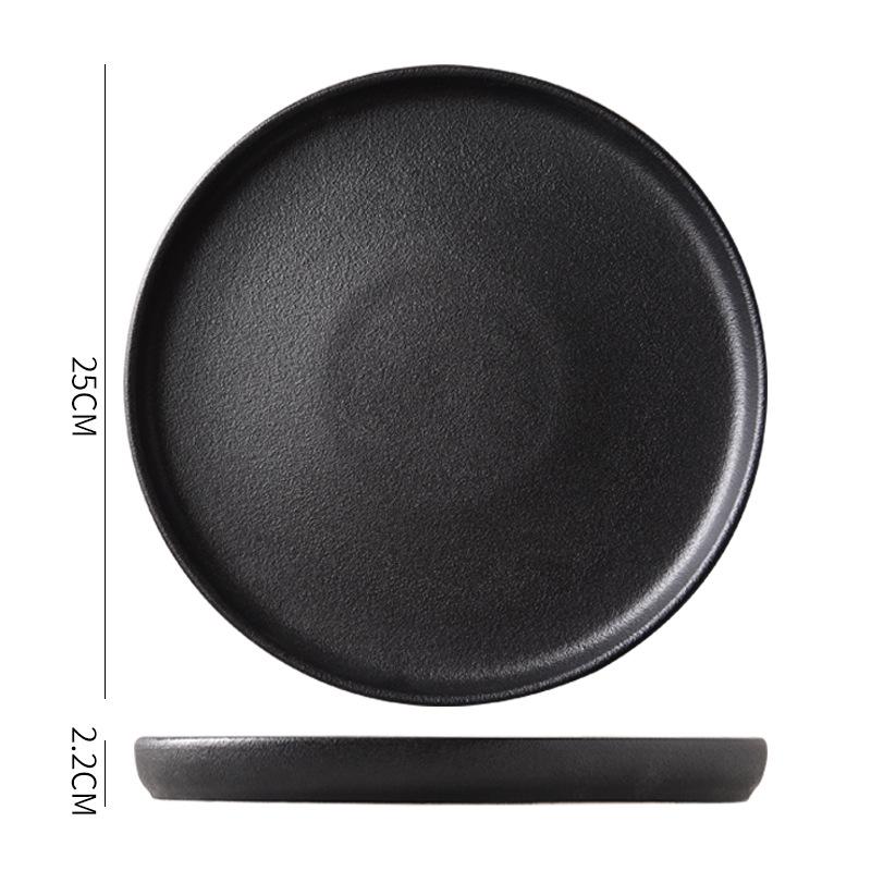 Clearance Retro Japanese Ceramic Bowl: Deep Rice, Soup, Salad, or Incense Cup for Hotel Catering or Entryway Decor