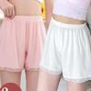 Girls' Ice Silk Anti-Exposure Summer Shorts - Lightweight Boxer Briefs for Kids