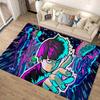 Anime Mob P-Psycho 100 Entrance Door Mat Nordic Style Bedroom Living Room Doormat Home Balcony Anti-Slip Modern Home Decor