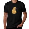 Squishy Pug Rolls Cute Pug Dog Illustration Tshirt Soft Basic Cotton Short Sleeve Tee Tshirt