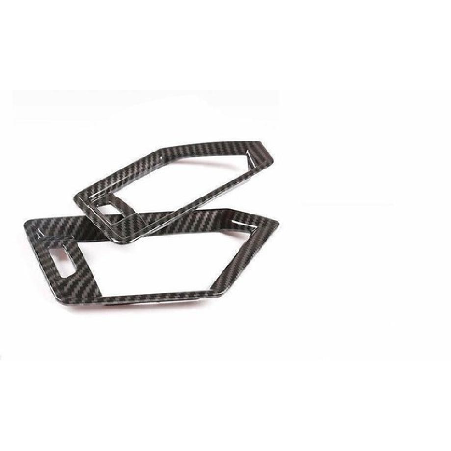 For BMW 3 4 Series G20 2019-2023 Carbon Fiber Console Air Outlet Vent Cover Trim