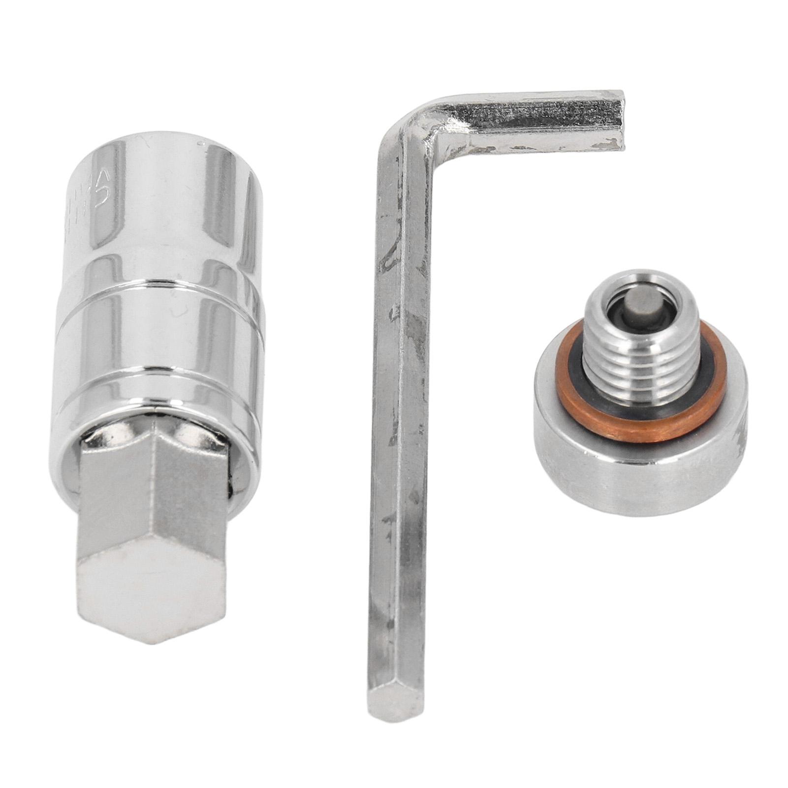 

Oil Drain Plug M12x1.75 304 Stainless Steel Self Tapping Oil Pan Thread Repair Kit