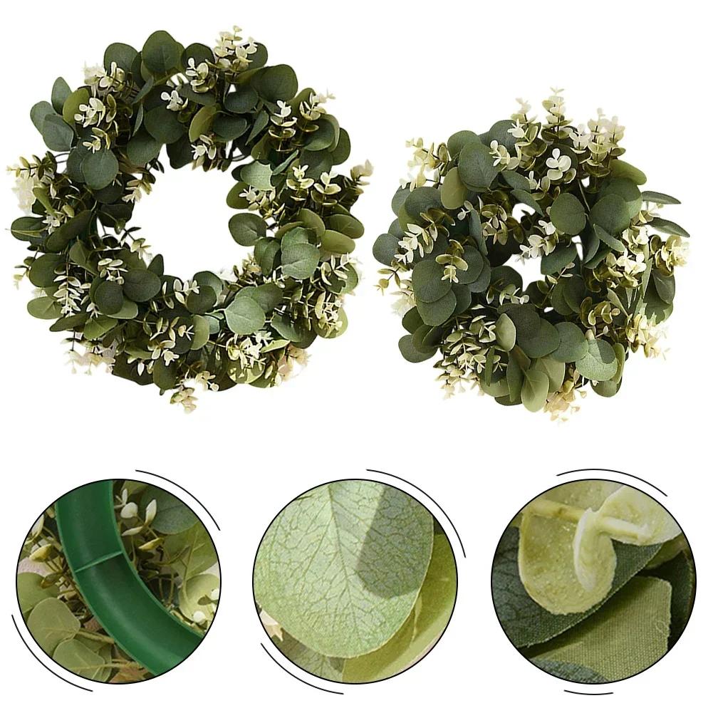 Simulation Eucalyptus Garland for Home Decor Lifelike Leaves for Weddings Bedrooms Living Rooms and Dining Areas