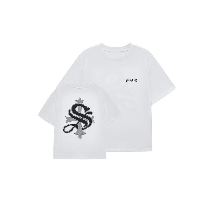 2026 Supplier Simple Summer Fashion Unisexs with Creative Letter Design and Comfortable and Loose Unisexs and Womens Tshirts