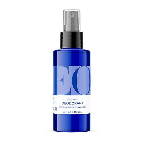 EO Products Organic Deodorant Spray, Lavender 4 OZ (Pack of 1)