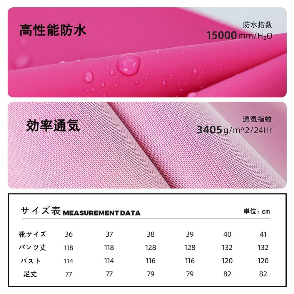 Vasarhely Women's Waders for Fishing, Long Body, Fully Waterproof, Outdoor, Breathable, Rainy Season Protection, For Rain and Snow, Lure Fishing,