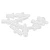 10pcs Milk Tube Connectors Fit for Jura Coffee Machine Transparent Plastic Milk Pipe Connectors