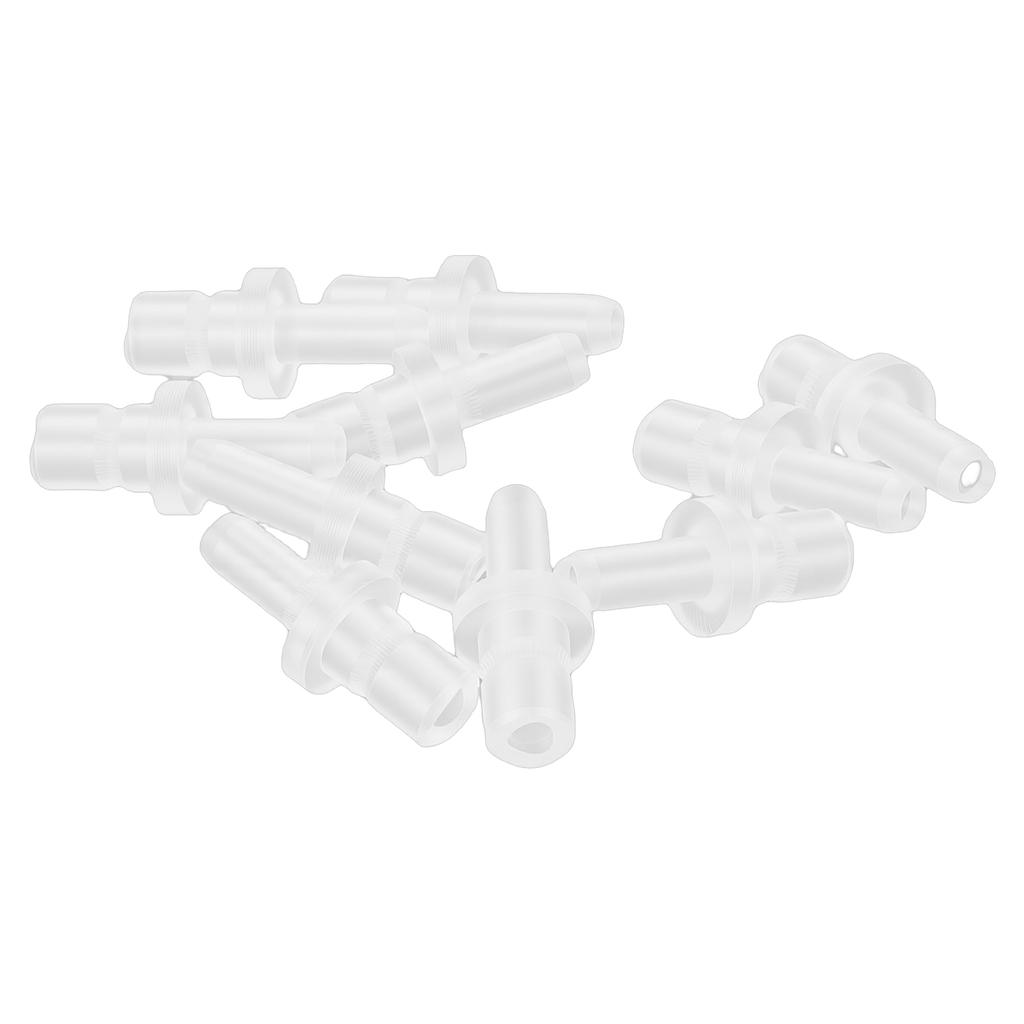 10pcs Milk Tube Connectors Fit for Jura Coffee Machine Transparent Plastic Milk Pipe Connectors