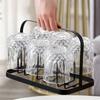 Mug Organizer Metal Cup Drying Rack For Countertop Drainer Stand Glass Bottle Holder Coffee Mug Holder For Office Coffee Mugs