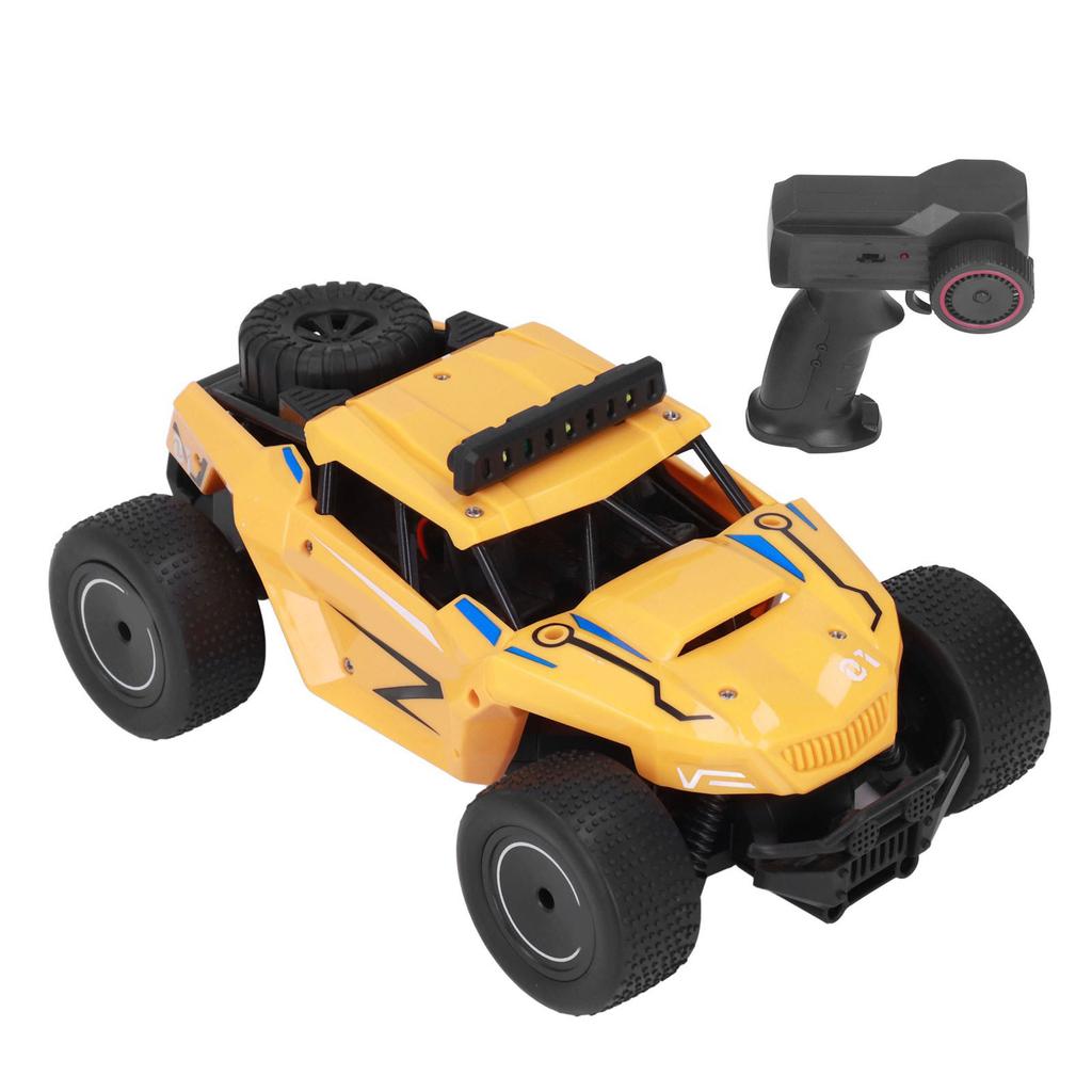 1/20 Off Road Racing Car High Speed USB Charging Crasroof 2.4G RC Crawler with LED Light for Boys Girls