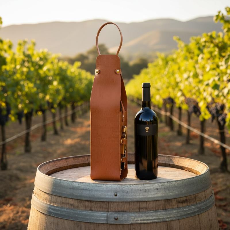 Wine Tote Wine Holder Champagne Bags Wine Carrier With Handle Liquor Bottle Carrier Carry-On Pouch Travel Wine Bag For Wine