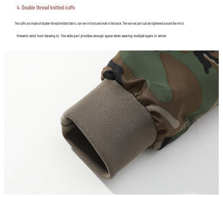 Męska kurtka bomberka casual w kamuflaż - Wygodna i wszechstronna moda wiosenno-jesienna