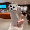 For For Iphone 17 Pro Max Air Leather Bracket Wrist Strap Holder Cover for For Iphone17 16 1 14 13 12 11 Pro Max Plus Stand Case
