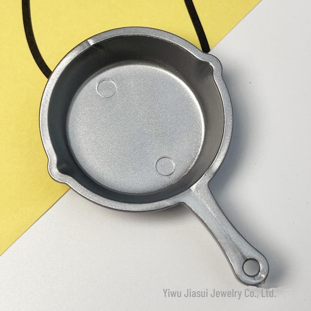 Mini Supermarket Omelette Pan DIY Food Play Dollhouse Accessories